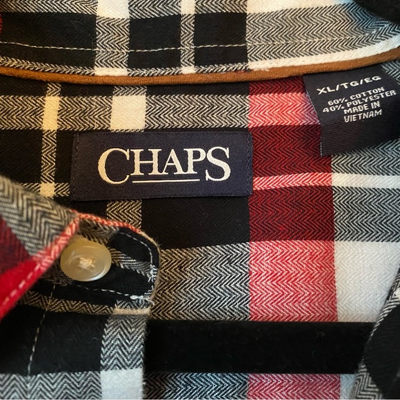 XLT Men’s Ralph Lauren CHAPS Casual Sirt - Picture 2 of 3